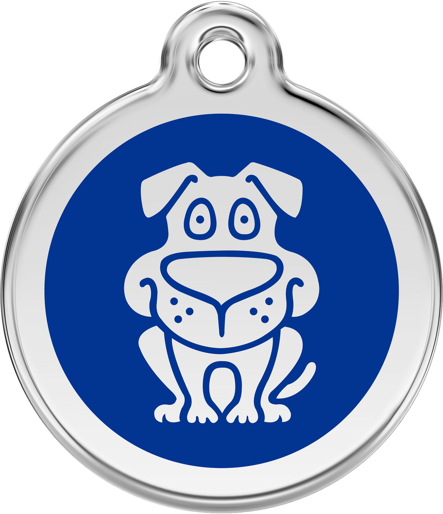 Pet Identification Tag | Dog - blue