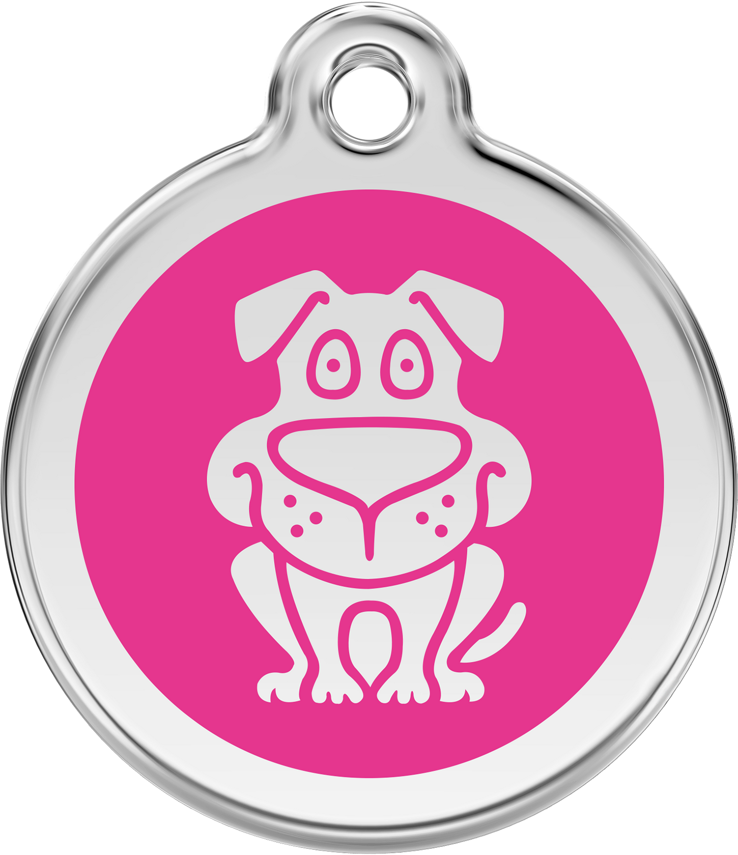 Pet Identification Tag | Dog - pink