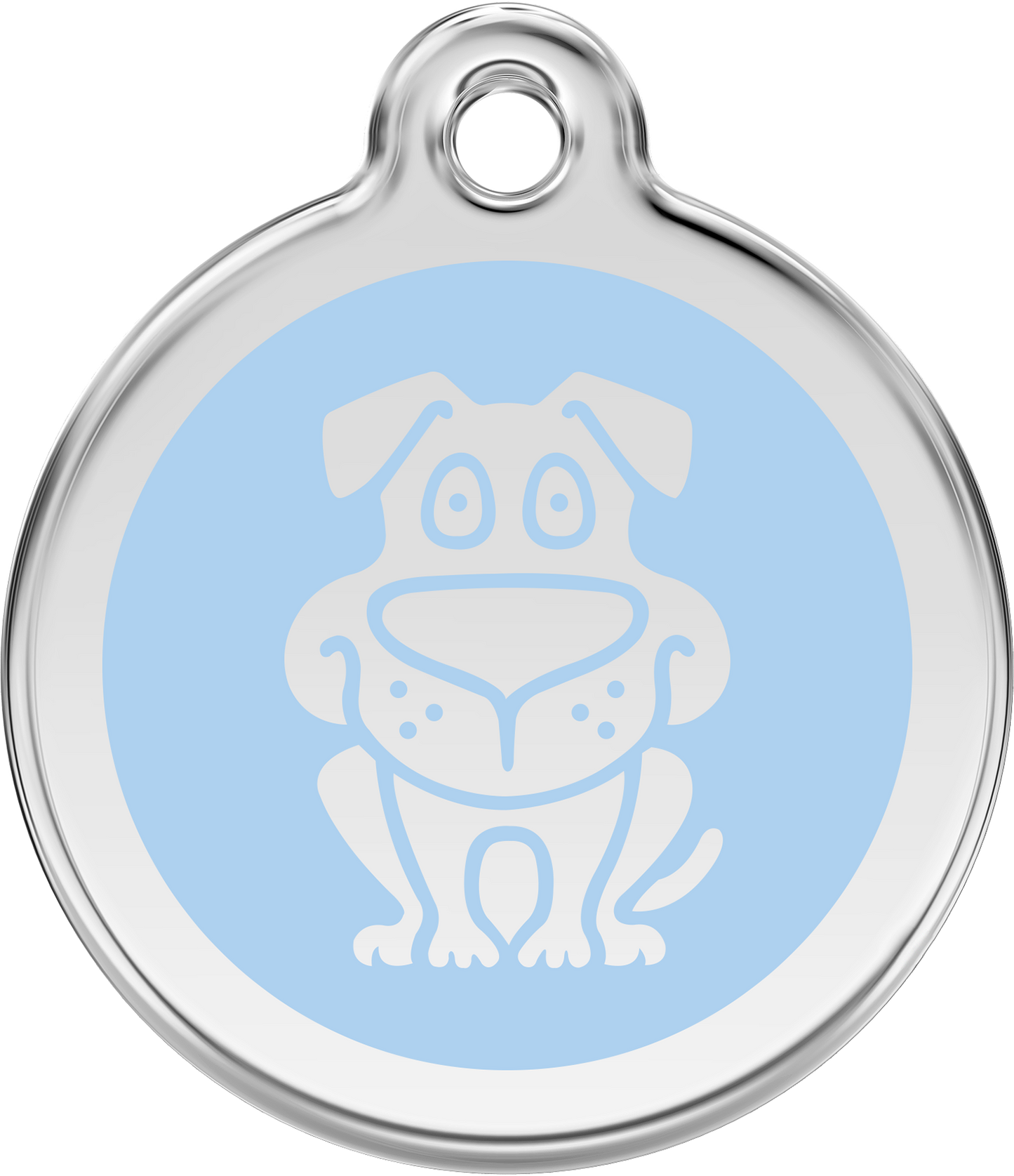 Pet Identification Tag | Dog - light blue