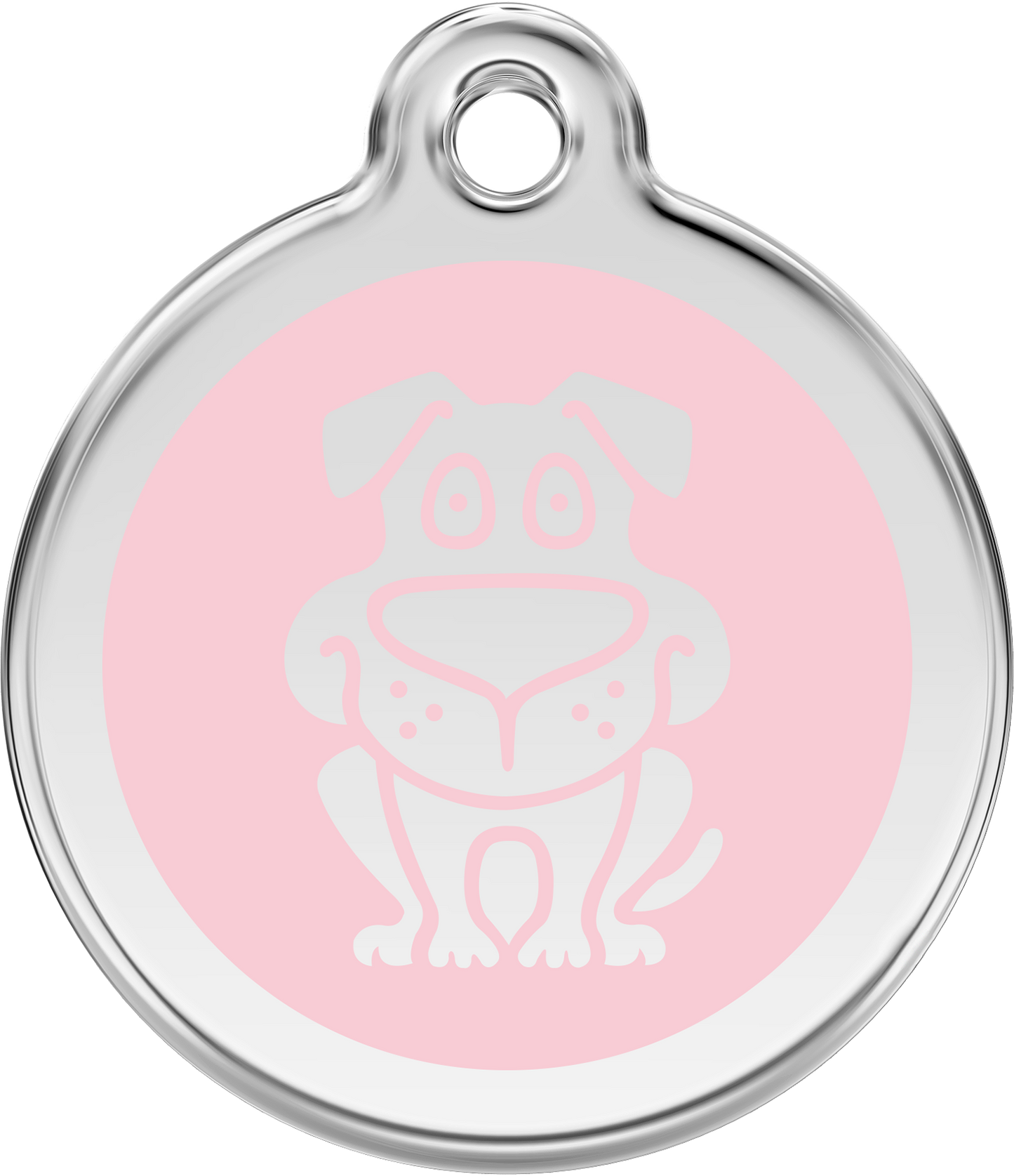 Pet Identification Tag | Dog - light pink