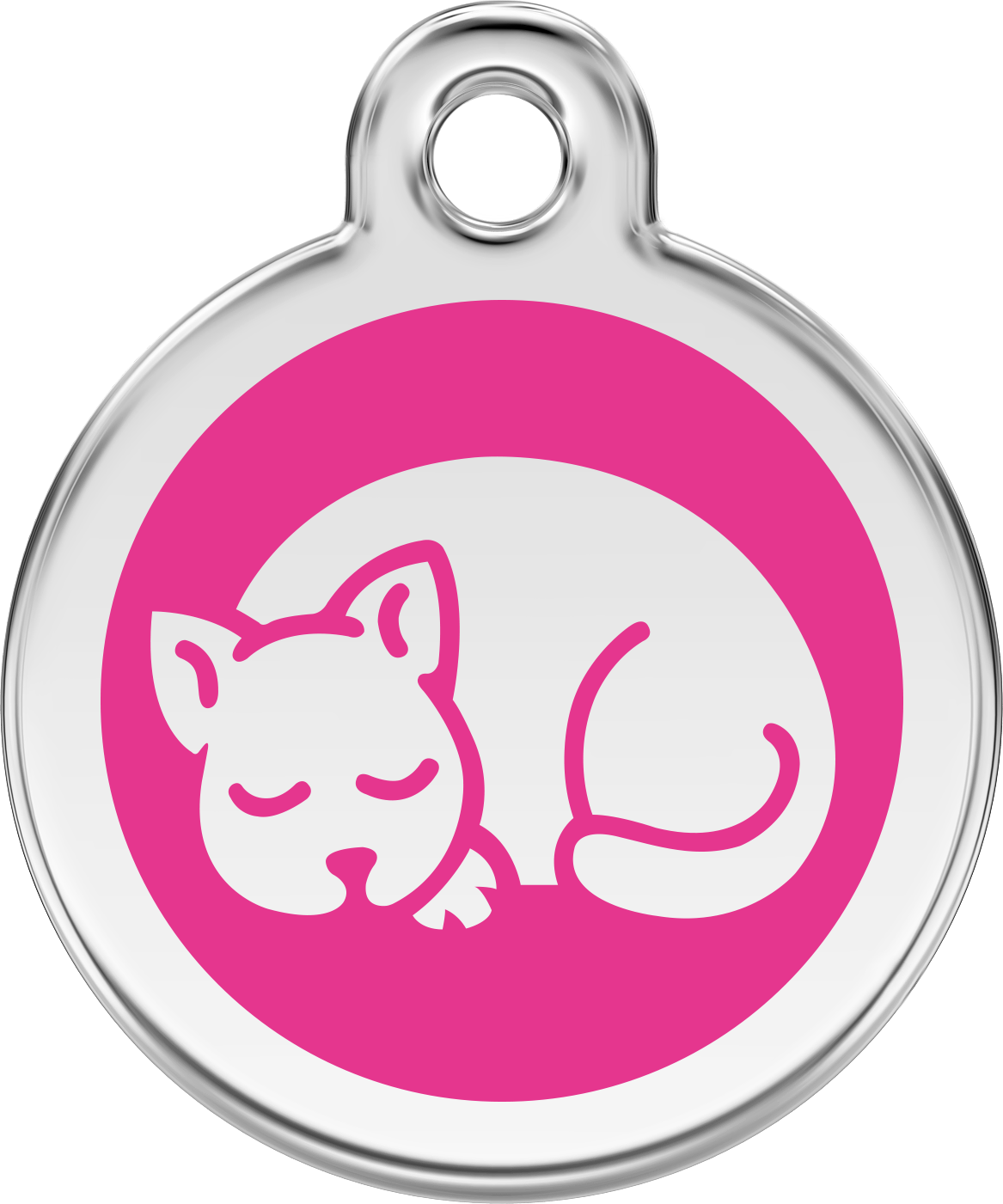 Pet Identification Tag | Kitten - pink
