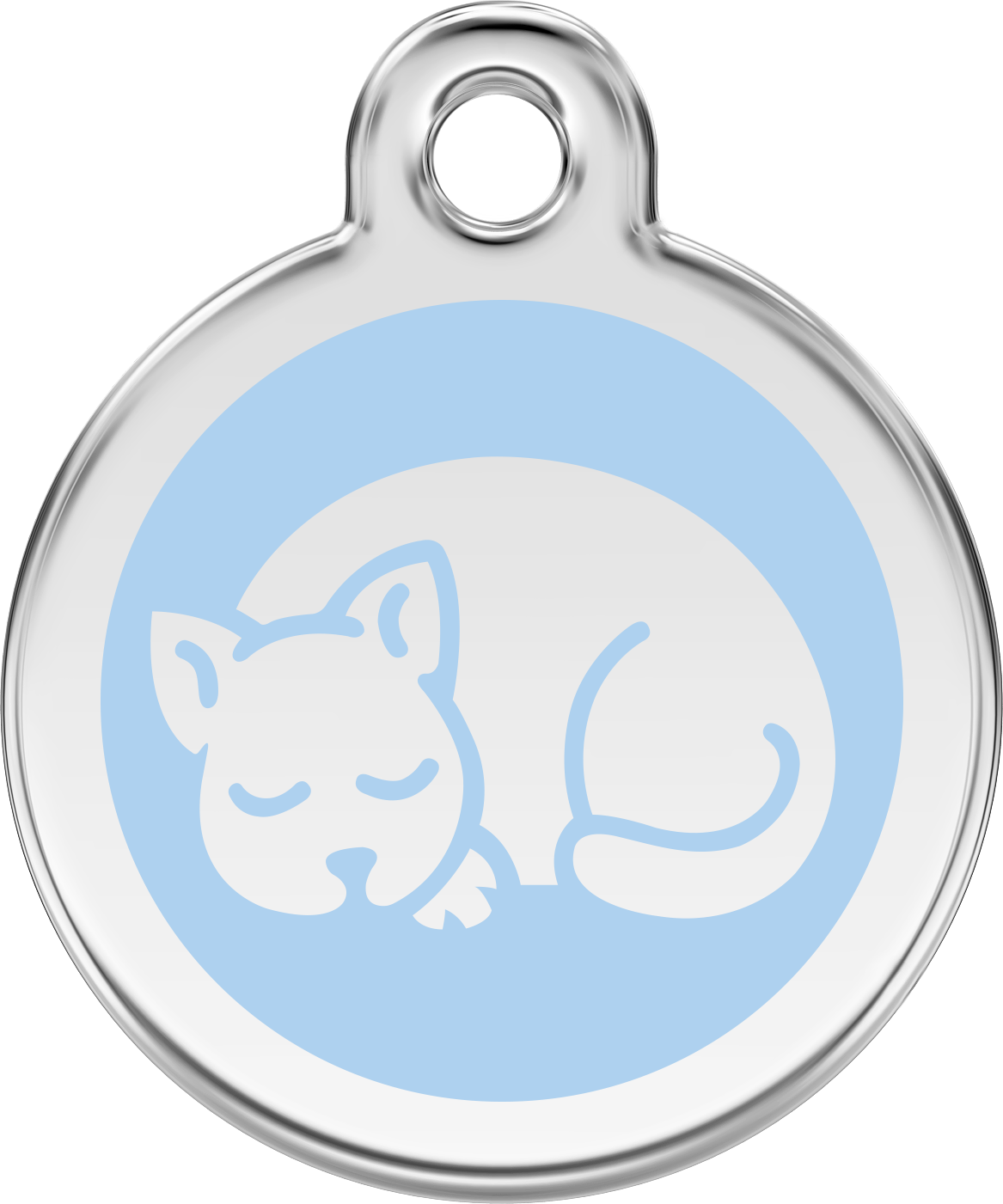 Pet Identification Tag | Kitten - light blue