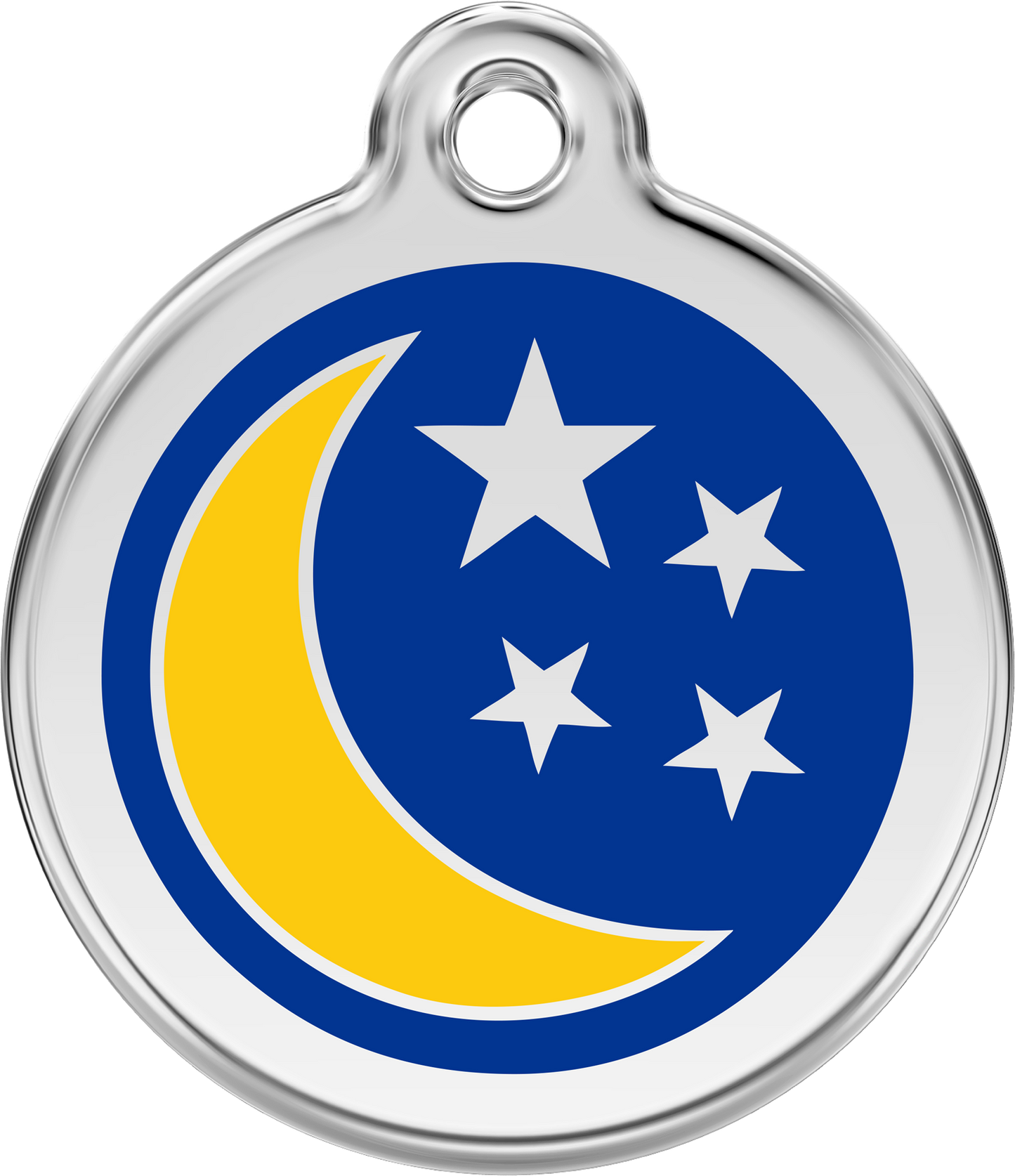 Pet Identification Tag | Moon & Stars