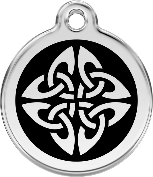 Pet Identification Tag | Tribal Arrows - black