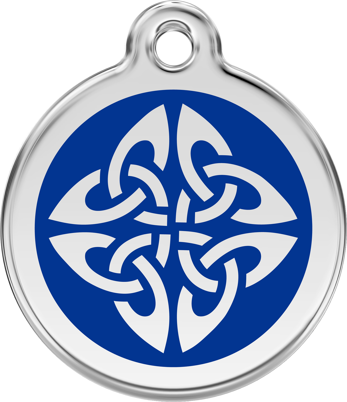 Pet Identification Tag | Tribal Arrows - blue