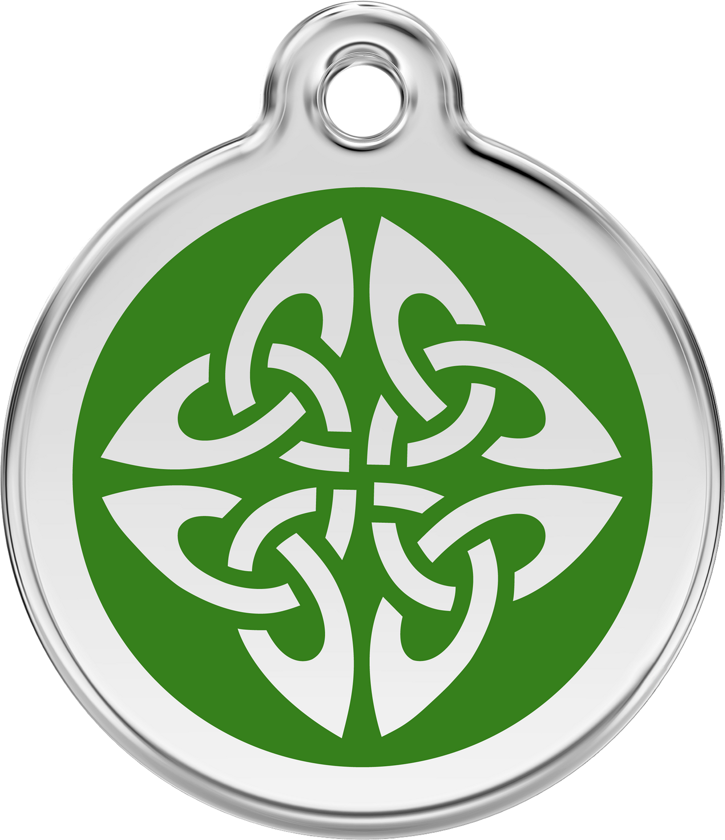 Pet Identification Tag | Tribal Arrows - green