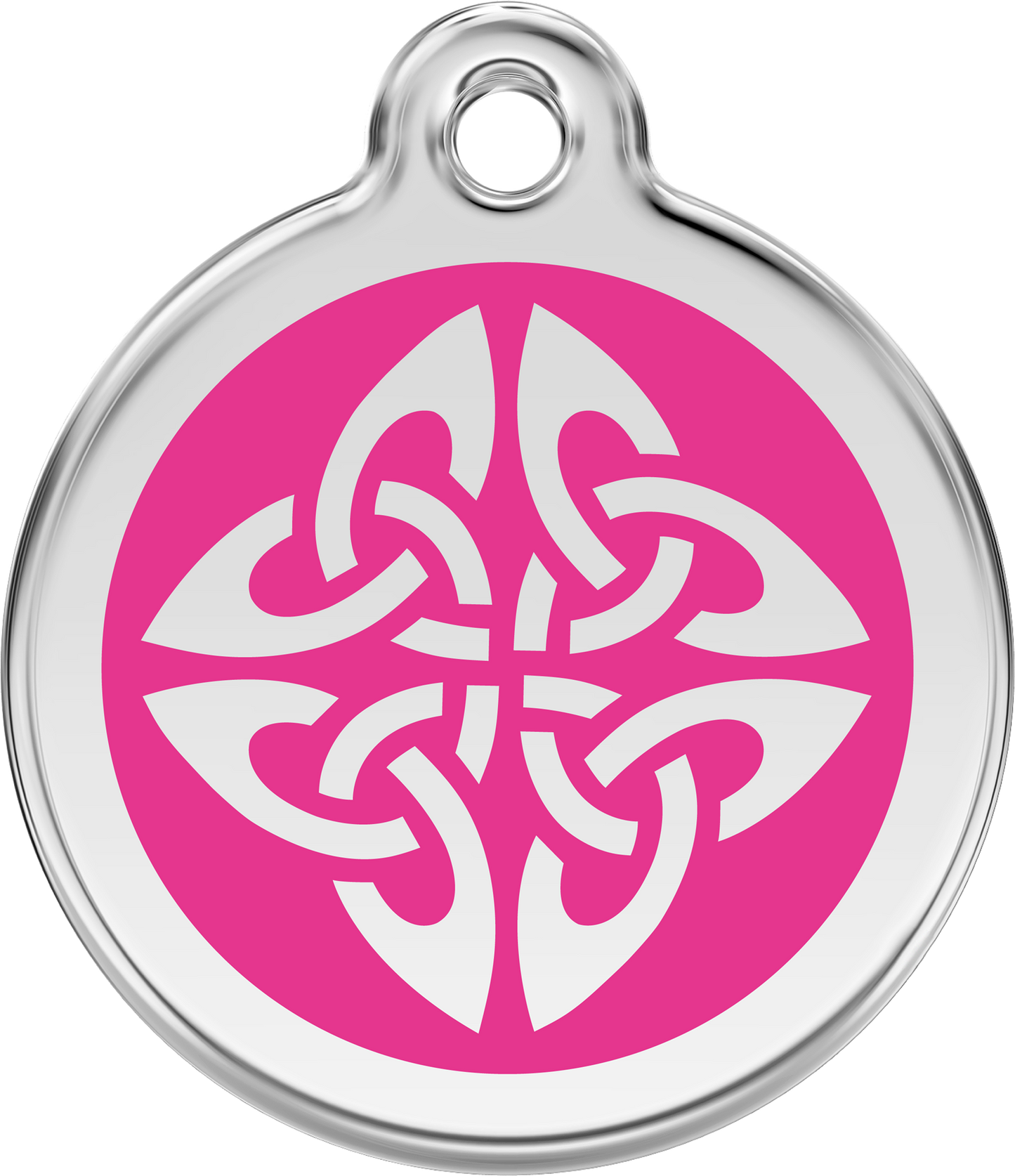 Pet Identification Tag | Tribal Arrows - pink
