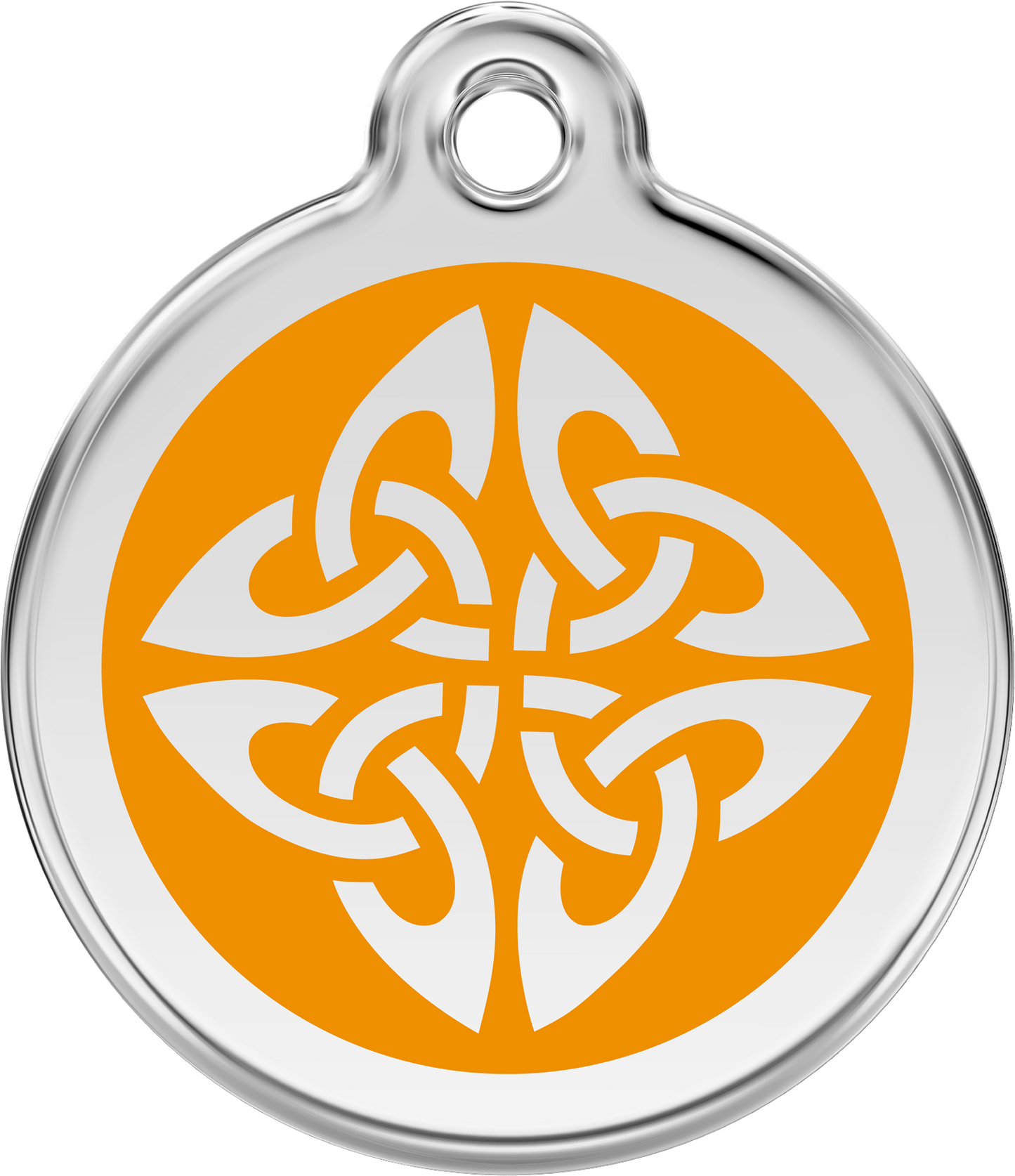 Pet Identification Tag | Tribal Arrows - orange
