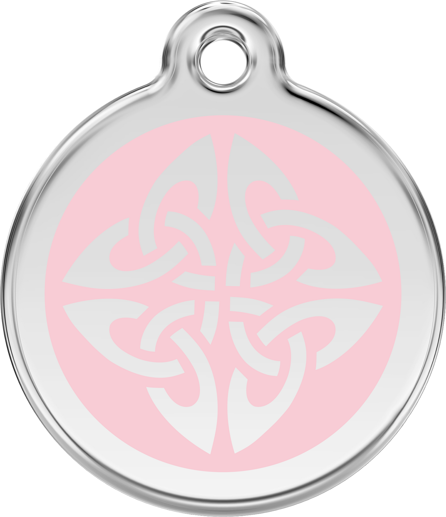 Pet Identification Tag | Tribal Arrows - light pink