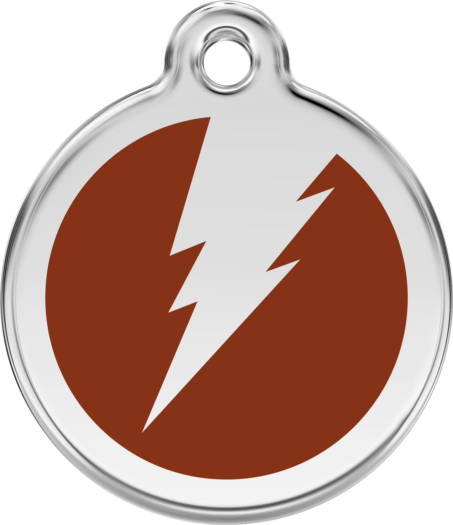Pet Identification Tag | Flash - brown