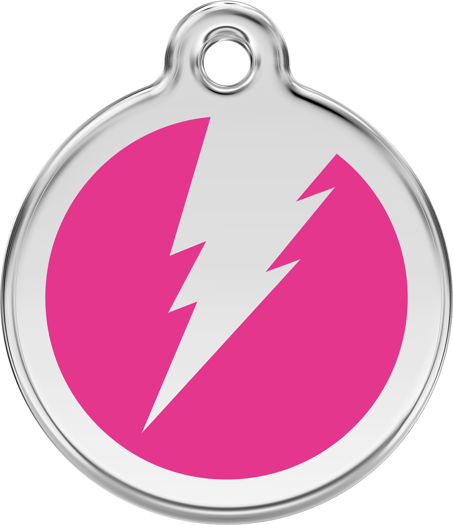 Pet Identification Tag | Flash - pink