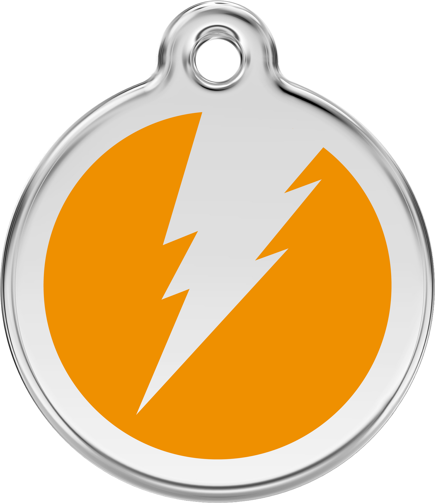 Pet Identification Tag | Flash - orange