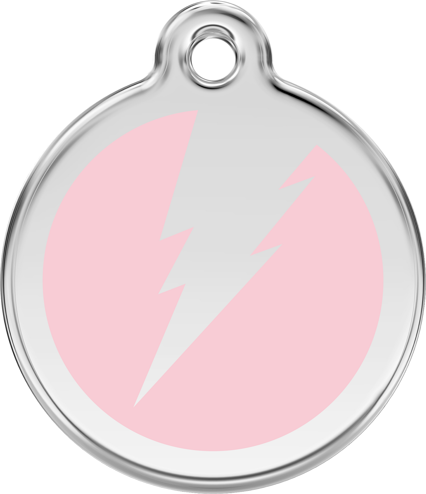 Pet Identification Tag | Flash - light pink