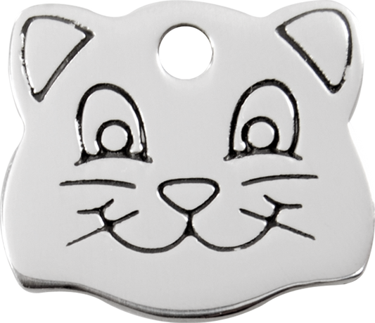 Pet Identification Tag | Cat Face