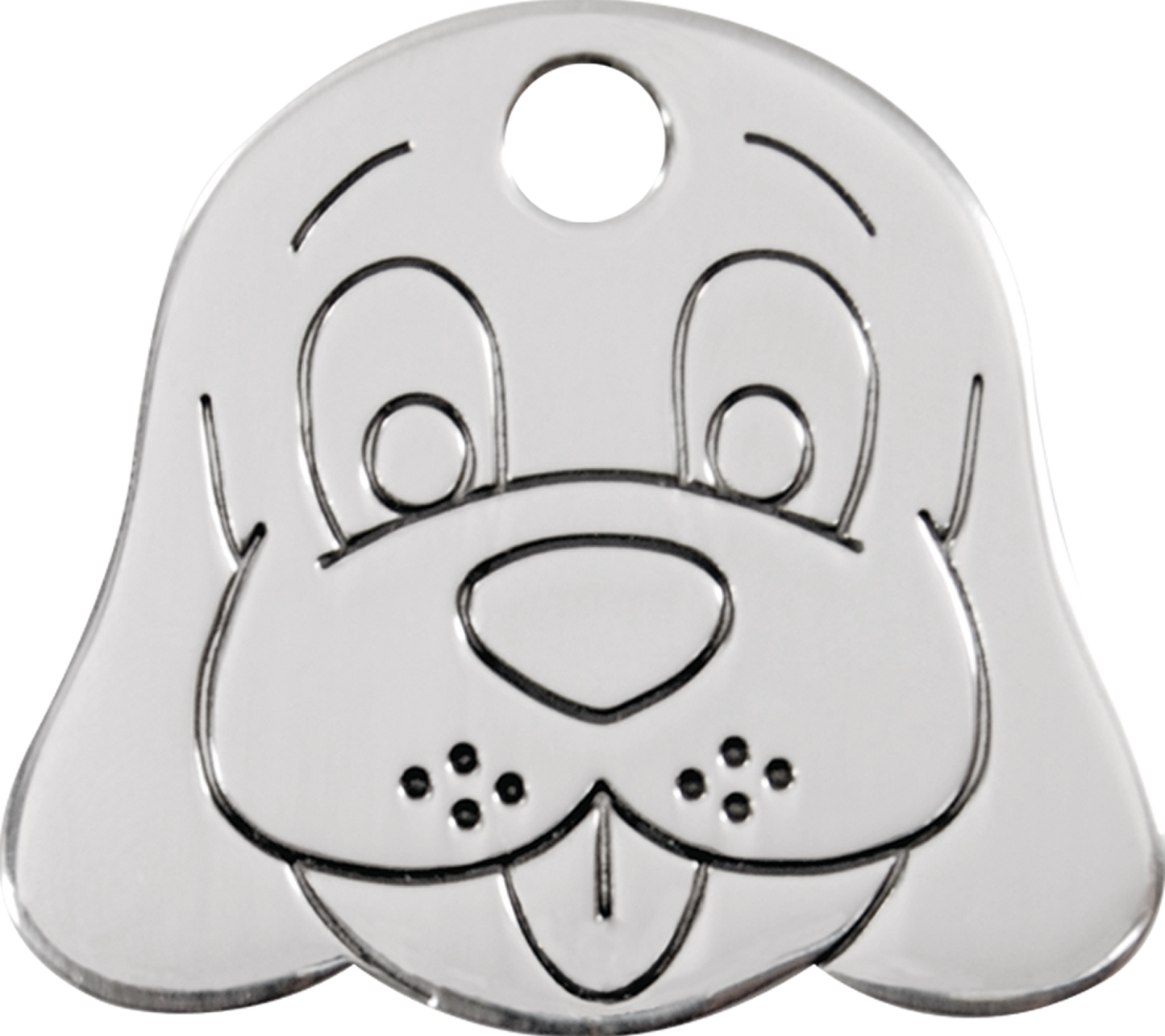 Pet Identification Tag | Dog Face