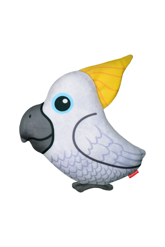 Dog Toy | Red Dingo Durables | Craig the Cockatoo