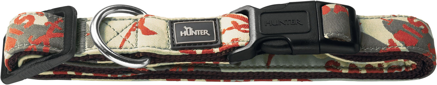 Nylon Dog Collar Sansibar - beige