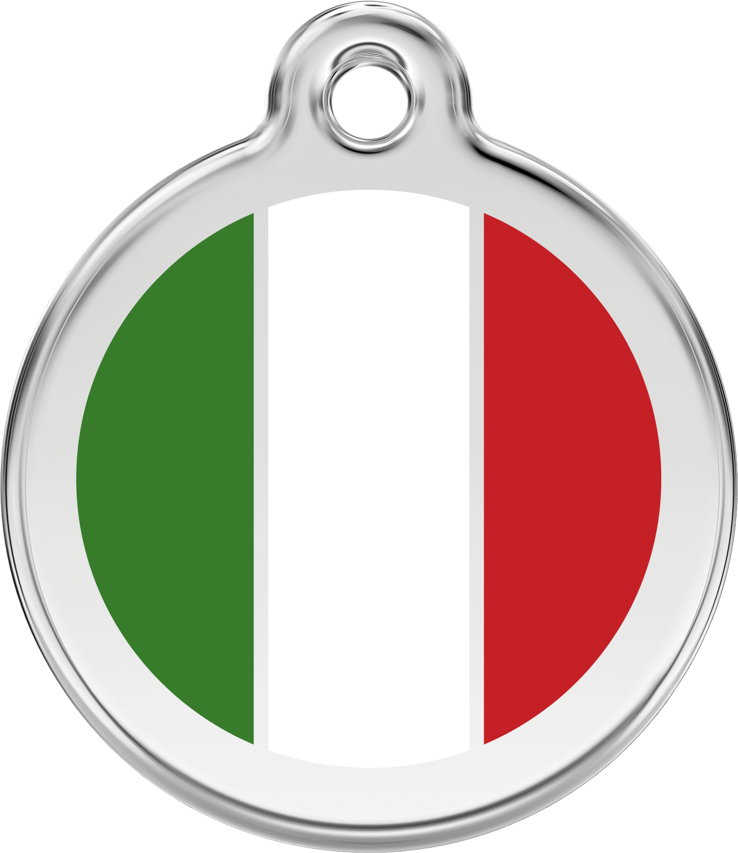 Pet Identification Tag | Country Flag Italy