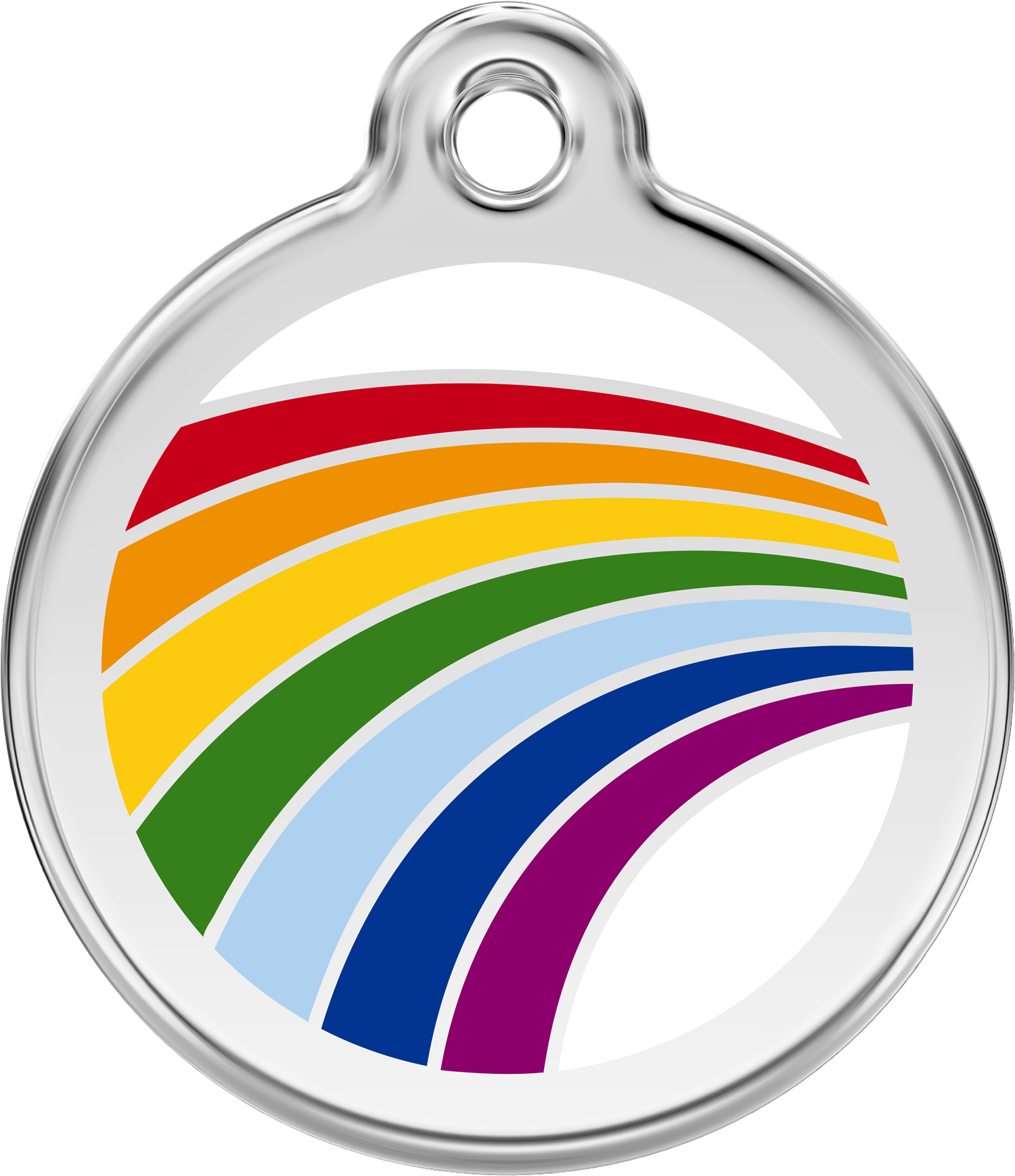Pet Identification Tag | Rainbow