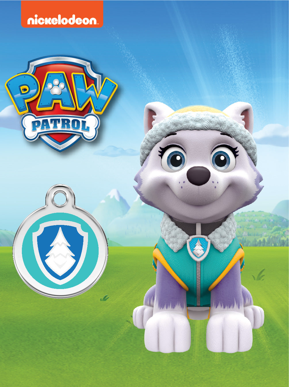 Pet Identification Tag | Paw Patrol - Everest