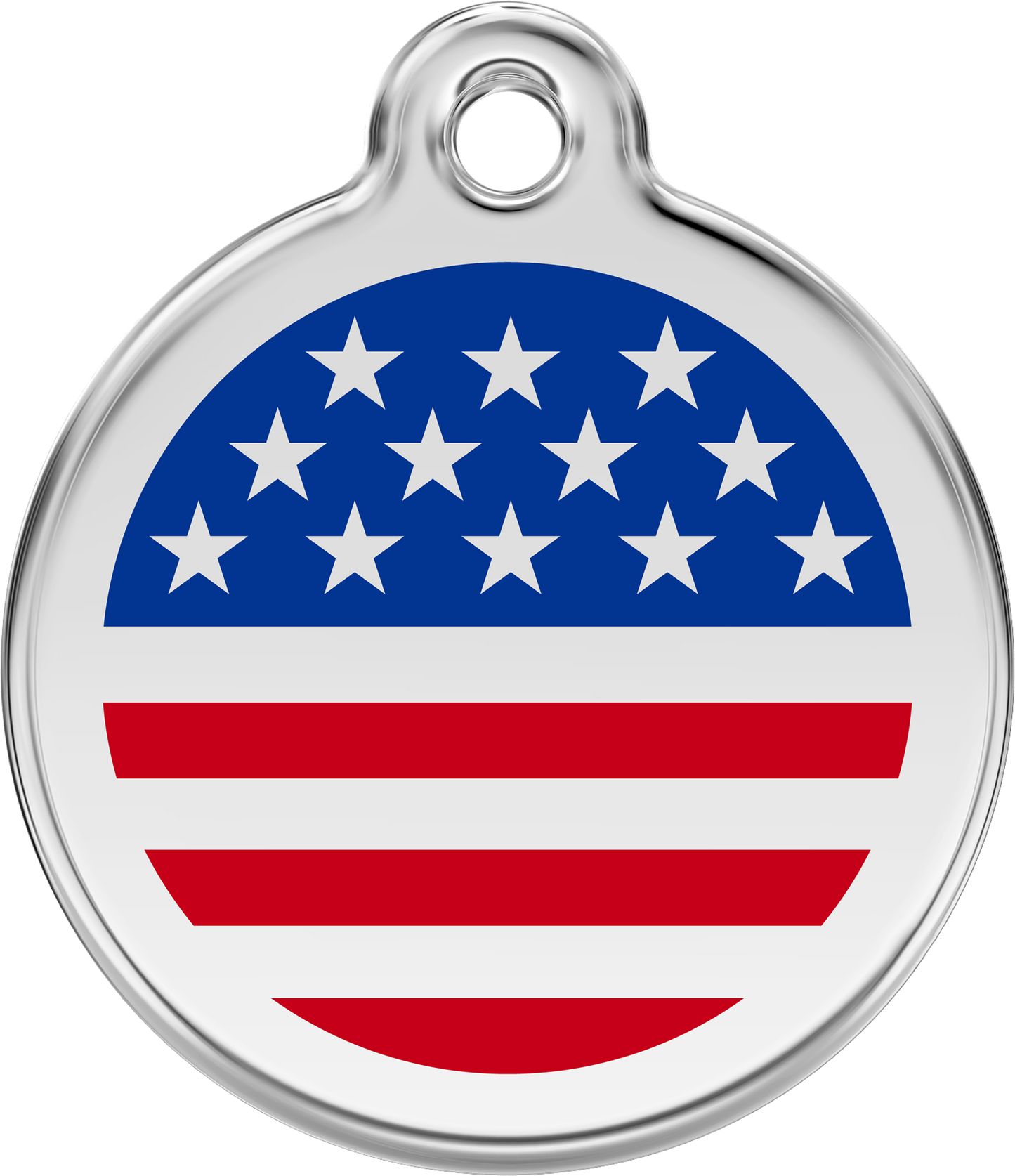 Pet Identification Tag | Country Flag America