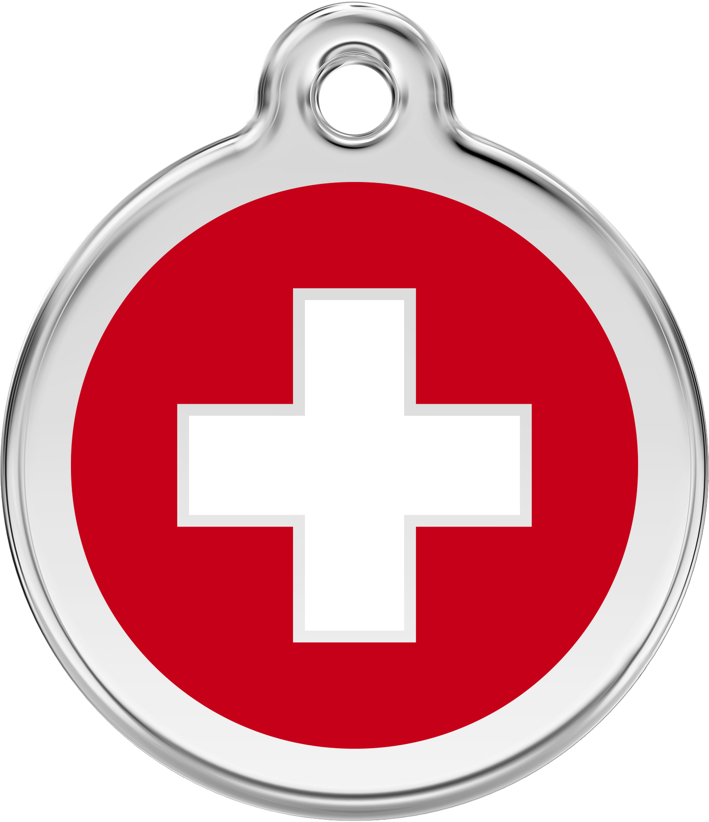 Pet Identification Tag | Country Flag Switzerland