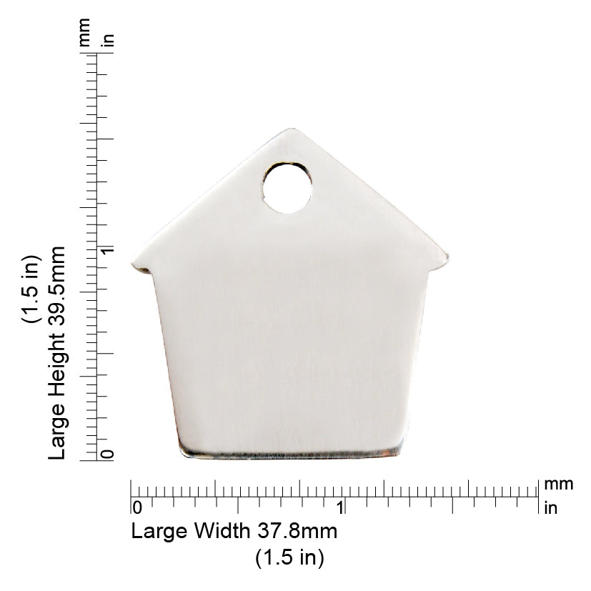 Measurements | ID Tag Dog House -large