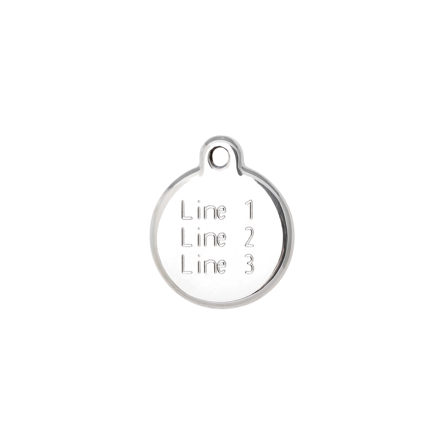 Engraved Tag [Small] | 3 Lines
