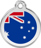 Pet Identification Tag | Country Flag Australia