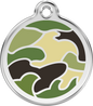 Pet Identification Tag | Camouflage - green