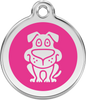Pet Identification Tag | Dog - pink
