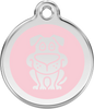 Pet Identification Tag | Dog - light pink