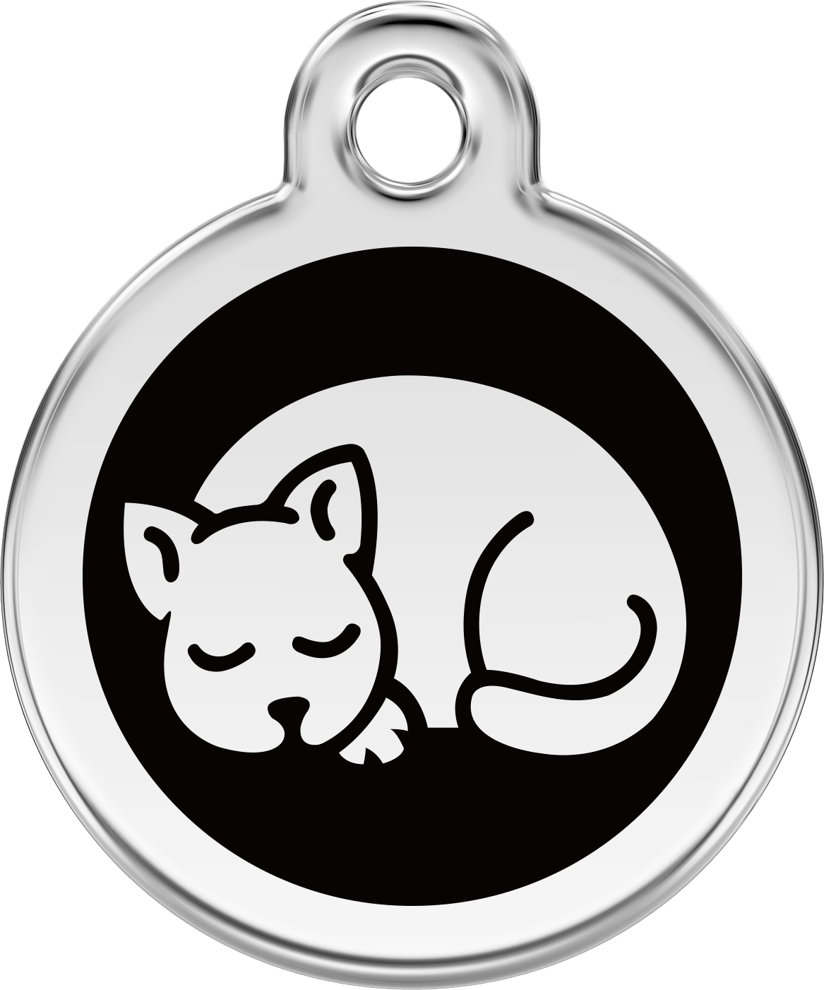 Pet Identification Tag | Kitten - black