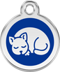 Pet Identification Tag | Kitten - blue