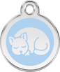 Pet Identification Tag | Kitten - light blue