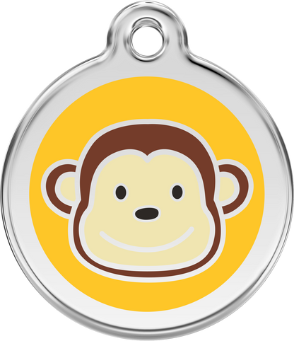 Pet Identification Tag | Monkey