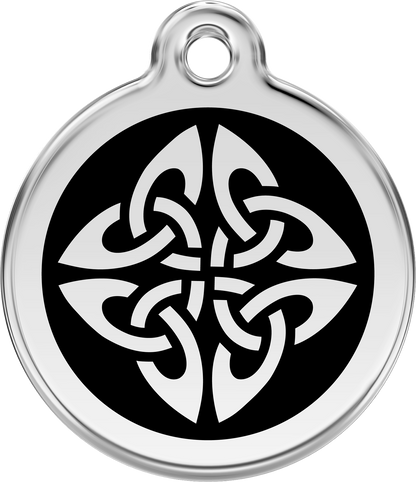 Pet Identification Tag | Tribal Arrows - black