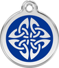 Pet Identification Tag | Tribal Arrows - blue