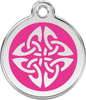 Pet Identification Tag | Tribal Arrows - pink