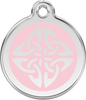 Pet Identification Tag | Tribal Arrows - light pink