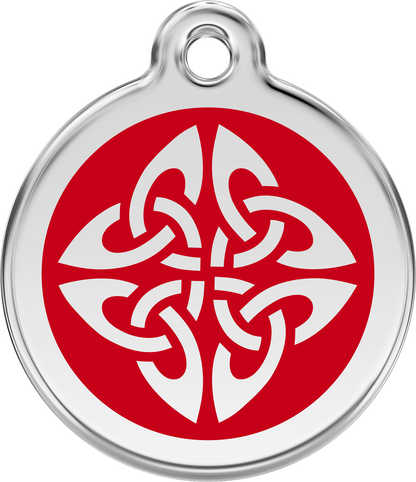 Pet Identification Tag | Tribal Arrows - red