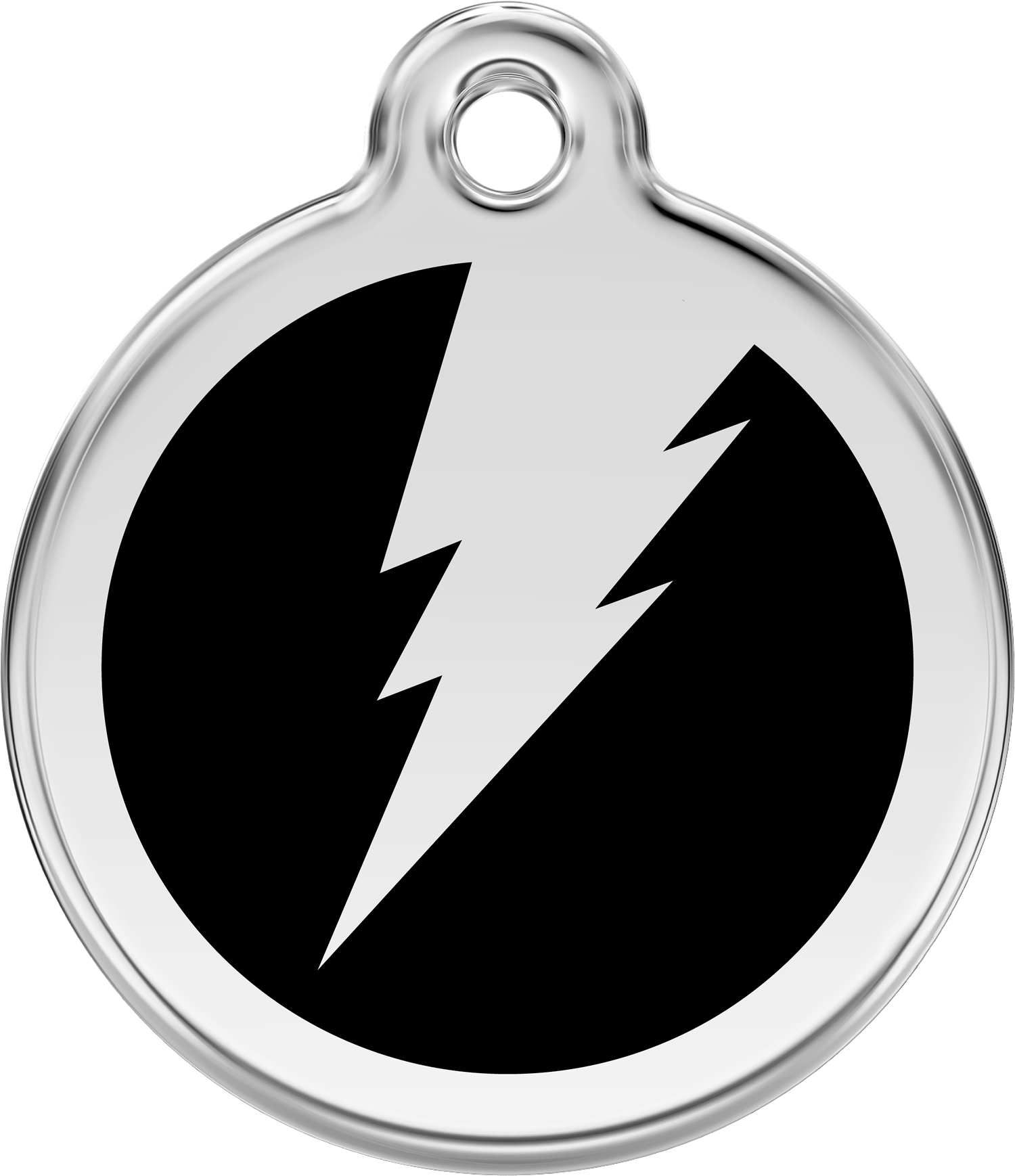 Pet Identification Tag | Flash - black