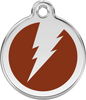 Pet Identification Tag | Flash - brown