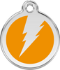 Pet Identification Tag | Flash - orange