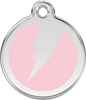 Pet Identification Tag | Flash - light pink