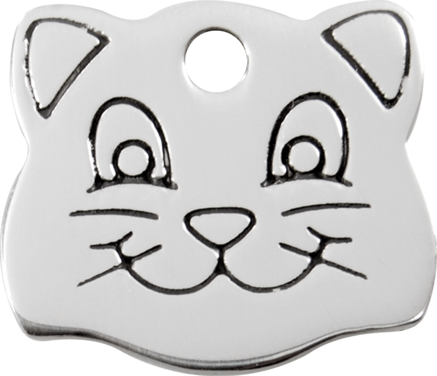 Pet Identification Tag | Cat Face