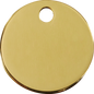 Pet ID Tag | Circle - Brass