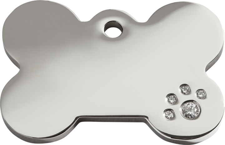 Identification Tag | Diamante [Bone]