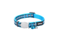 Cat Collar | Reflective Fish [Turquoise]