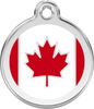 Pet Identification Tag | Country Flag Canada